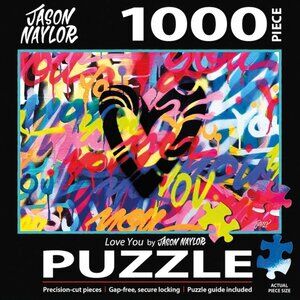 Love You 1,000 Piece Puzzle by Jason Naylor - NWT